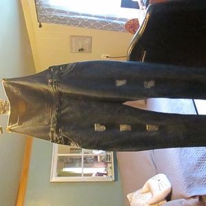 Distressed Bibs, size L